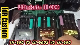 Liitokala Lii 600 Touchscreen Smart Charger Lii600 [upl. by Zendah]