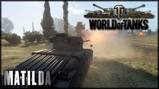 World of Tanks  Live Die Matilda  deutsch  gameplay [upl. by Aliac]