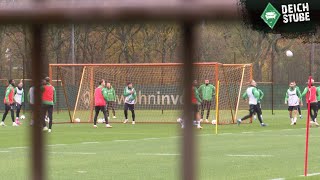 „MonsterParade“ von Dawid Kownacki So lief das erste WerderTraining der Länderspielpause [upl. by Anoik]