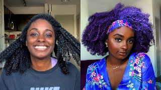 Moisturizing Temporary Hair Color Wax for Natural Hair [upl. by Celisse]