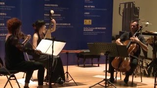 CHEN Yi quotNingquot for violin cello and pipa  Live performance in Beijing [upl. by Wemolohtrab]