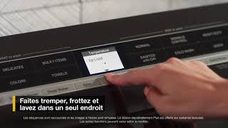 Appareils de lessive Whirlpool® Traitez facilement les taches avec la station de prétraitement Plus [upl. by Lyrad560]