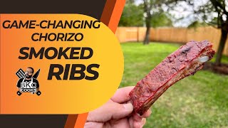 Chorizo Smoked Ribs on the Grilla Grills Silverbac Game Changer [upl. by Ahen]