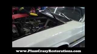 1969 Ford Mustang Mach 1 Engine Install amp Start Up [upl. by Dearden871]