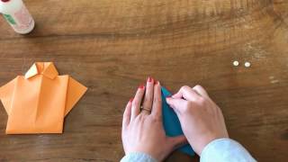 How to Make a Paper Shirt and Tie  Origami [upl. by Irrep]