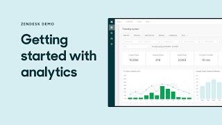 Zendesk Demo Getting started with analytics [upl. by Bradleigh]