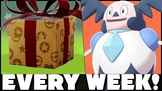 New Mystery Gifts EVERY WEEK In Pokemon Sword and Shield [upl. by Hameerak]