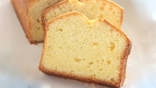 Easy Tea Cake with Whipping Cream  Whipping Cream Cake  Whipping Cream Pound Cake [upl. by Sargent]