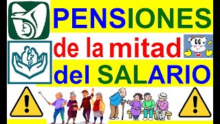 PENSIONES DE LA MITAD DEL SALARIO EN IMSS E ISSTE AMLO HABLA DE NUEVO PLAN AL SISTEMA DE PENSIONES [upl. by Cammie]