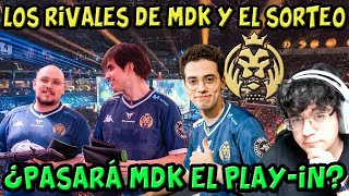 Ya conocemos a los rivales de MDK en Worlds y cuándo empieza la fase de Playin ¿Pasarán de ronda [upl. by Aliban]