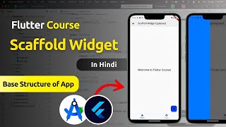 Scaffold Widget in Flutter Complete Guide Hindi [upl. by Nivart]