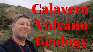 Hiking into the Calavera Volcano San Diego California  Geology Lesson in the Field [upl. by Lyrret218]