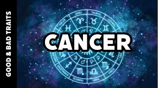 Cancer Zodiac Sign  Good And Bad Traits [upl. by Amaty]