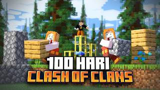 100 Hari Clash of Clans Minecraft [upl. by Avilla]