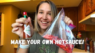 How to make HOMEMADE TABASCO SAUCE from homegrown peppers  Auxhart Gardening [upl. by Pederson323]