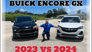 Exploring the Future 2023 vs 2024 Buick Encore GX [upl. by Naujaj]