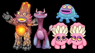 Kayna Toe Jammer Thrumble and Denchuhs  My Singing Monsters [upl. by Inalak]