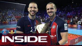 Inside  Avec les Parisiens au Trophée des Champions [upl. by Namreg]