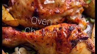 Oven Chicken Recipe  Homemade Chicken Recipe  Dooro Ovenka Lugu Sameye [upl. by Ardys]