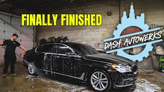 REBUILDING A CRASHED 7 SERIES PT4 READY FOR THE ROAD [upl. by Doy630]