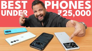 Best Phones Under Rs 25000 Q1 2024  Let’s Make it Easy [upl. by Lallage]