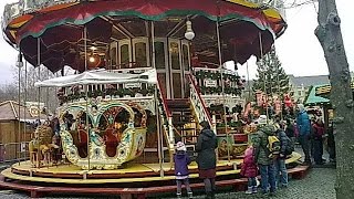 Erfurt  Weihnachtsmarkt auf dem Domplatz [upl. by Gabbey]