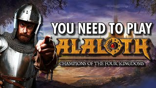 New Baldurs Gate Style RPG Alaloth Champions of The Four Kingdoms is Fantastic [upl. by Kathlene451]