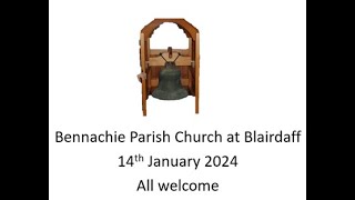 Bennachie Parish Church at Blairdaff Church on 14th January 2024 [upl. by Ainez]