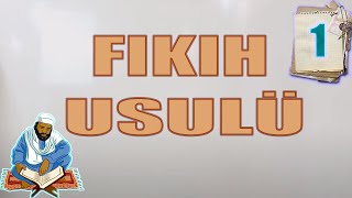 FIKIH 1  FIKIH USULÜNE GİRİŞ  ÖABTMEBDHBTDİKABMBSTSİHLDKABDİYANET EvdeKal [upl. by Kemppe]