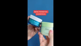 Geles hidratantes para pieles grasas económicos y buenos shorts skincare [upl. by Tudor]