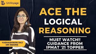 Prepare for IPMAT  Logical Reasoning  IPMAT 21 Topper [upl. by Grearson]