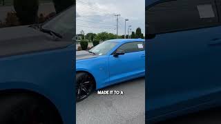 Rapid Blue 2022 Camaro SS Convertible 455hp 62L V8 [upl. by Leuname497]