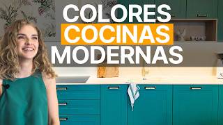 Tendencias de COLORES en Cocinas 2024 Consejos para saber cuál elegir🎨✨ [upl. by Raseda]