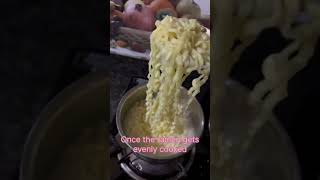 Buldak Carbonara Ramen Making ramennoodles carbonararecipe spicyramen koreanramen buldakramen [upl. by Anerec]