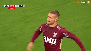 REZUMAT  Univ Craiova  CFR Cluj 01 Bîrligea aduce victoria clujenii speră din nou la Europa [upl. by Tarrel]