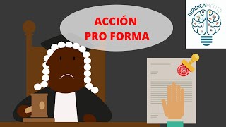 LA ACCIÓN PRO FORMA  OTORGAMIENTO Y FIRMA DE ESCRITURA PÚBLICA [upl. by Pozzy805]