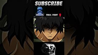 Final fight →baki vs ohma 👺  baki bakihanma ytshort viralshorts [upl. by Ahsinal]