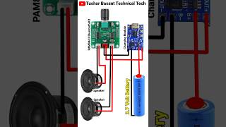 10 Watt Bluetooth Module Kit Connection DIY Project shorts [upl. by Rossi437]