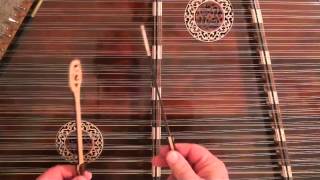 Hammered Dulcimer Instruction Video 11  Mississippi Sawyer part 2 [upl. by Tullus359]