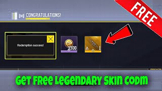 codm NEW redeem code 2024 july  codm redeem code 2024 today  get free legendary skin codm season 6 [upl. by Kerby]