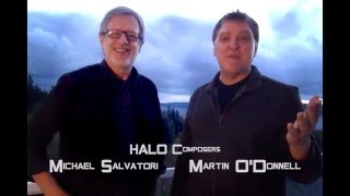 HALO Composers Michael Salvatori and Martin ODonnell introduce their classic theme [upl. by Pyne]