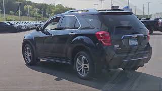 2017 Chevrolet Equinox Premier St Cloud Sartell Waite Park Monticello Buffalo [upl. by Sivrep596]