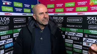 Bosz Ik vond de houding van ons bij NEC arrogant en hautain  NEC 31 PSV  necpsv [upl. by Layap]