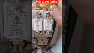 200 amp main switch connection work vlog tranding shorts motivation youtubeshorts viralvideo [upl. by Chet215]