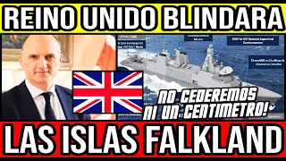 Reino Unido BLINDARA las Falkland 🇨🇱 Chile Valparaiso ViñaDelMar BioBio GranSantiago [upl. by Trammel]