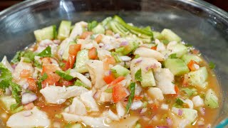 How to make THE BEST Mexican Ceviche Recipe  Views on the road Mariscos [upl. by Niroc756]