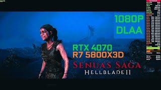 Senua’s Saga Hellblade 2  RTX 4070  R7 5800X3D  High Settings DLAA 1080p [upl. by Eilerua]