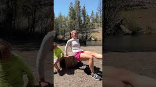 Camping workout workout postpartumworkout workoutathome [upl. by Rubio]