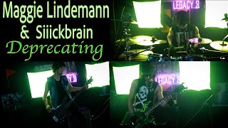 Maggie Lindemann Siiickbrain  Deprecating  Legacy 3 Rock Cover [upl. by Yentiw887]