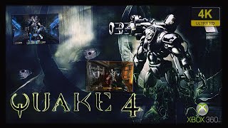 Quake 4  4K60ᶠᵖˢ  Longplay Xbox 360 [upl. by Shanan]